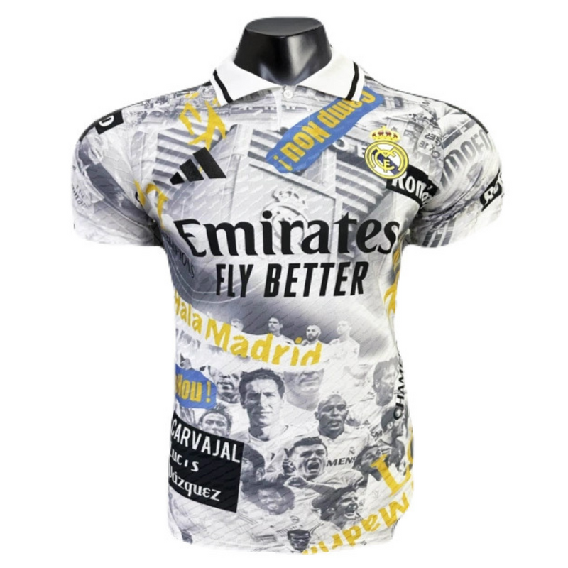 POLO REAL MADRID EDICIÓN ESPECIAL 25/26 HOMBRE (VERSIÓN JUGADOR)