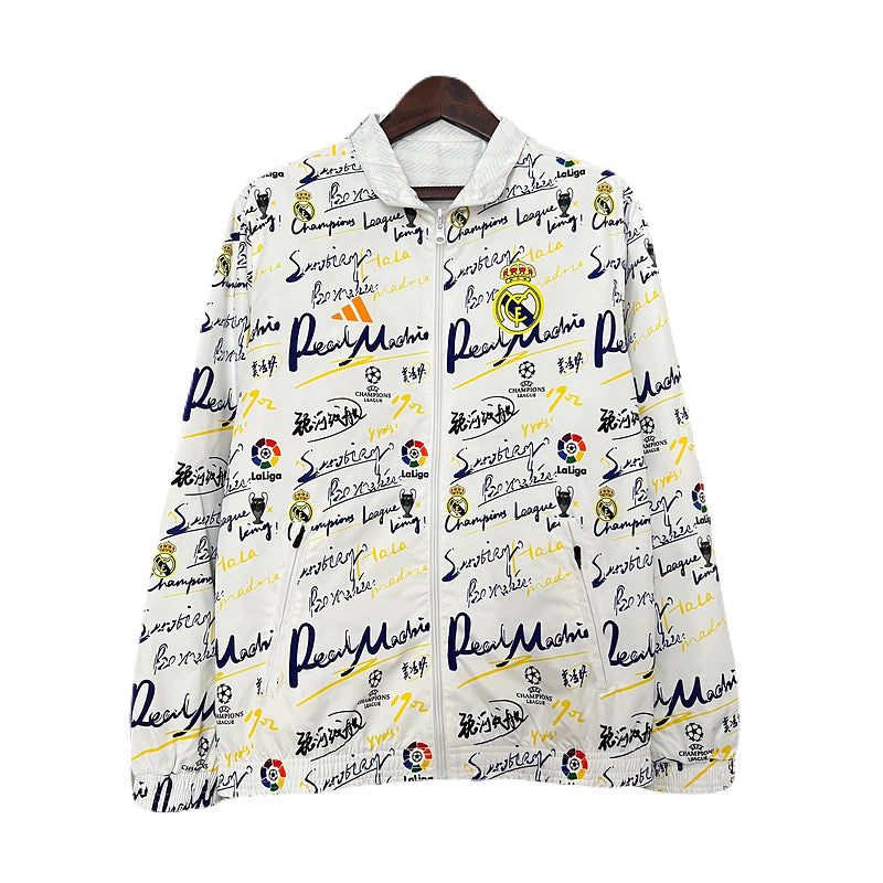 CORTAVIENTO DOBLE LADO REAL MADRID 24/25 - TIENDA DEL JUGADOR