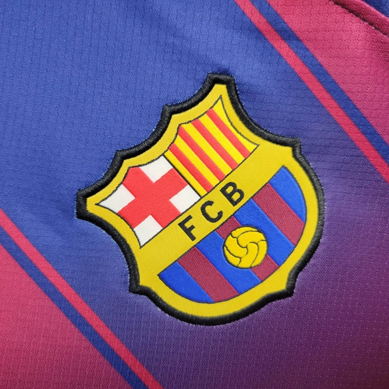 Camiseta Barcelona I + Parches 25/26 Hombre