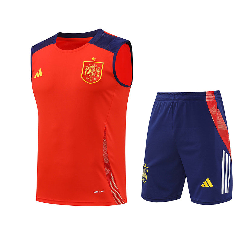 ESPAÑA CONJUNTO SIN MANGAS ENTRENAMIENTO 24/25 HOMBRE