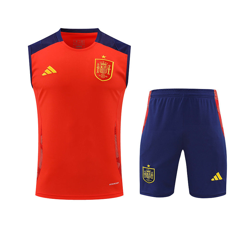 ESPAÑA CONJUNTO SIN MANGAS ENTRENAMIENTO 24/25 HOMBRE