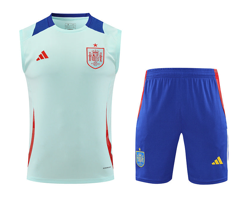 ESPAÑA CONJUNTO SIN MANGAS ENTRENAMIENTO 24/25 HOMBRE
