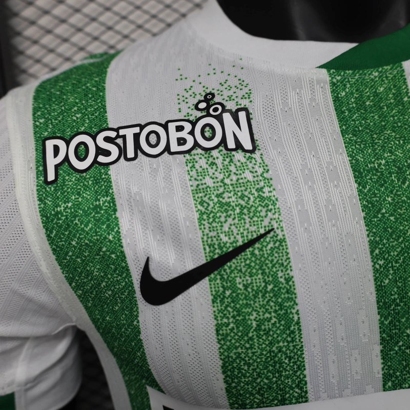 Camiseta Atlético Nacional Primera Equipación 25/26 Hombre (Versión Jugador)