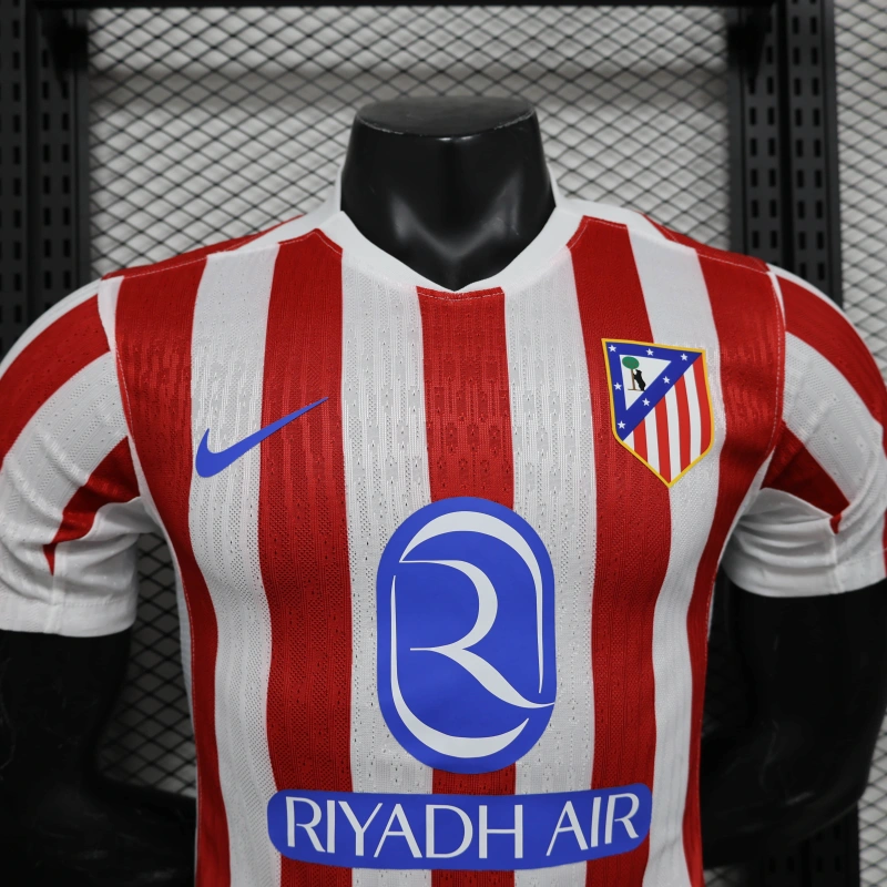 Camiseta Atlético de Madrid Primera Equipación 25/26 Hombre (Versión Jugador)