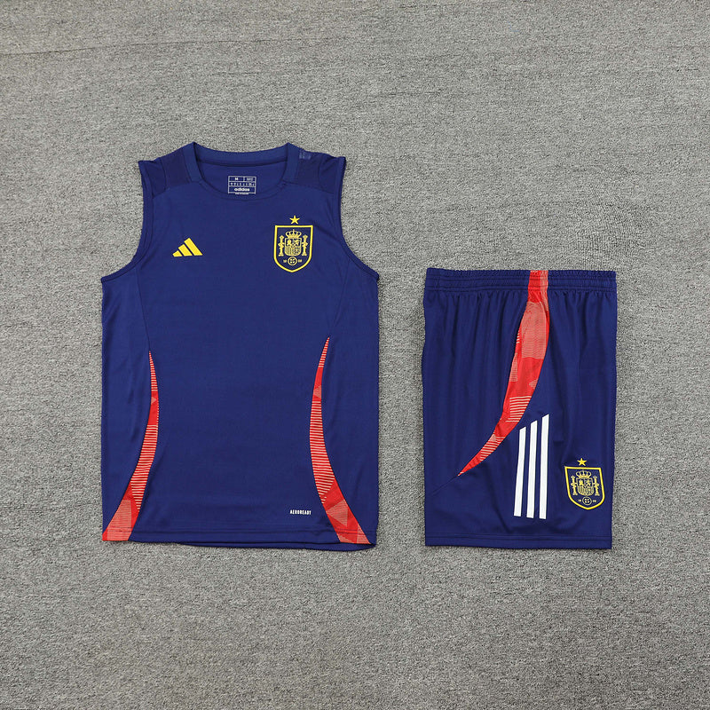 ESPAÑA CONJUNTO SIN MANGAS ENTRENAMIENTO 24/25 HOMBRE